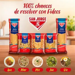 “Más pasta, mejor precio: Fideo San Jorge 10 kg por S/37.99”